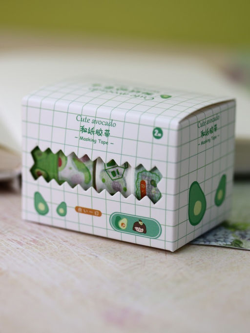 Набор декоративного скотча Avocado, girl