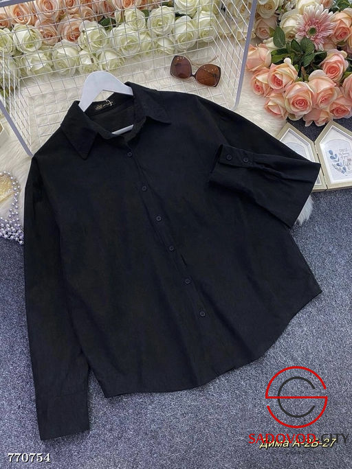 Женская вельветовая рубашка - Bruno фото 4