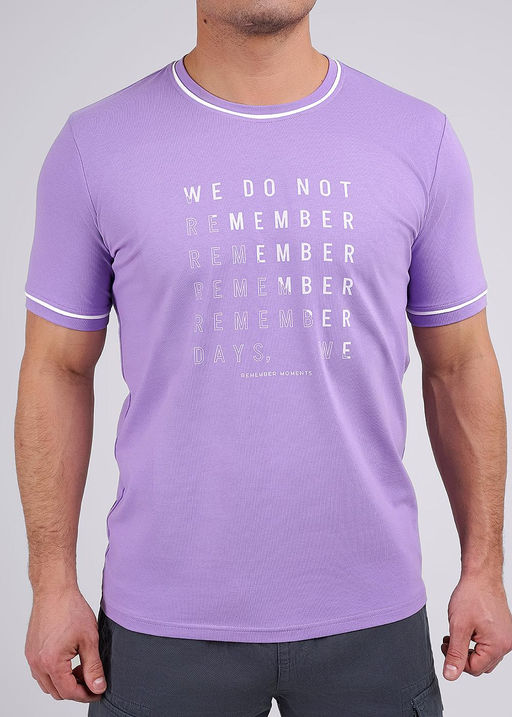 CLE Футболка муж. 542347/10г maxi_п св.фиолетовый - Clever wear фото 2