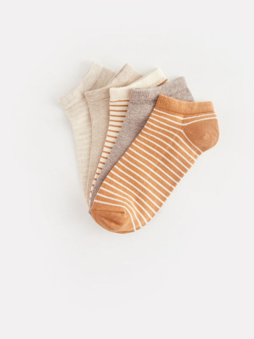 Desenli Kad?n Patik ?orap 5li Paket - Waikiki фото 2