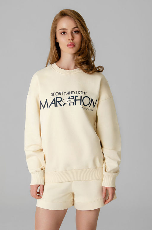 Арт. 2534 Костюм женский с шортами 42-48 (4 шт) Цвет:молочный - Калинка фото 19