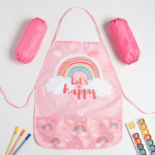 Фартук детский с нарукавниками Этель Радуга, 49 х 39 см  фото 8