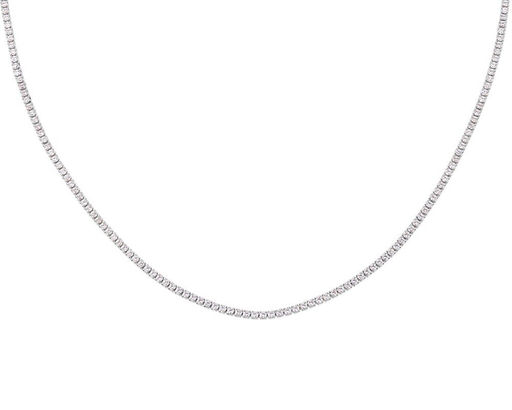 Колье, куб.циркон., ТФК-102