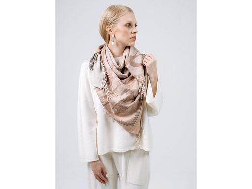 Платок Lanotti двухсторонний Солнце /№52