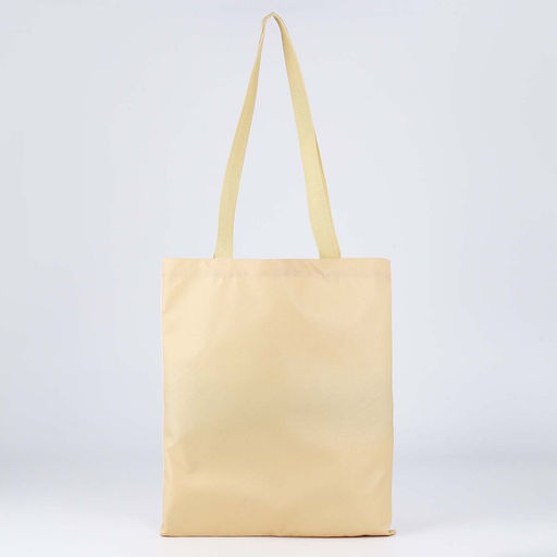 Сумка-шопер Мопс без молнии, без подкладки, цвет белый - Nazamok фото 5