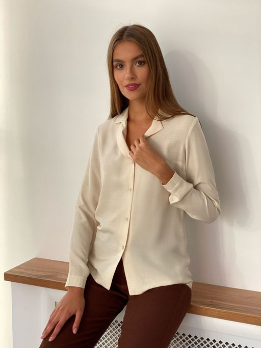 Блуза с английским воротником - Martichelli фото 5