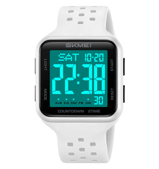 Часы наручные Skmei мужские электронные спортивные 2440white