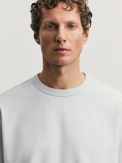 Футболка с эффектом garment dye / Zarina  фото 6