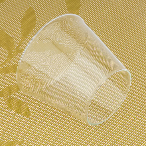 Стакан стеклянный "Пирамида" 400мл, д9,8см, h8,6см, горло д6,5см, в коробке (Китай)