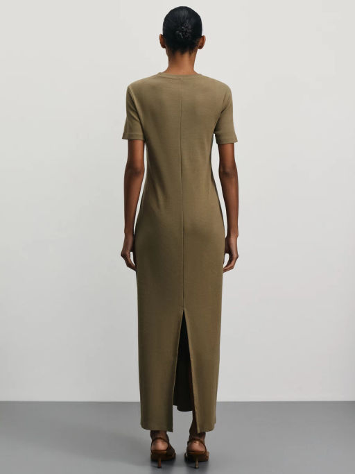 Платье-футболка длины макси / Zarina  фото 4