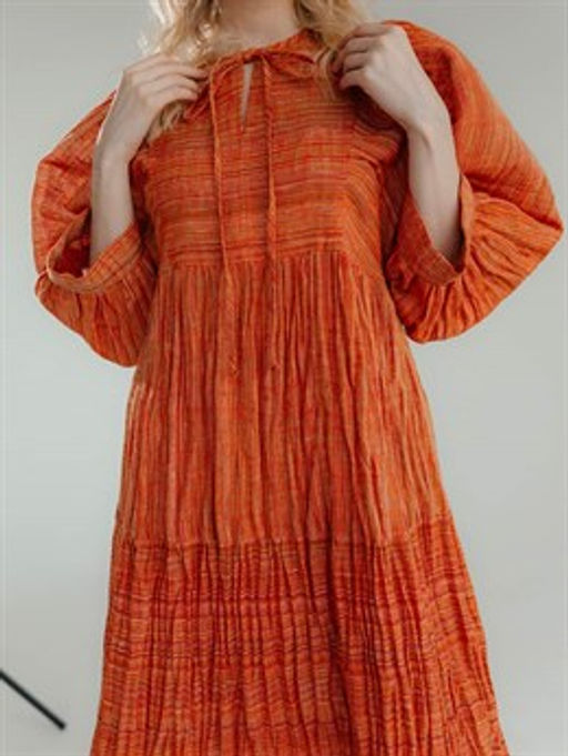 платье лен 60%, хлопок 40% - Волтри фото 4