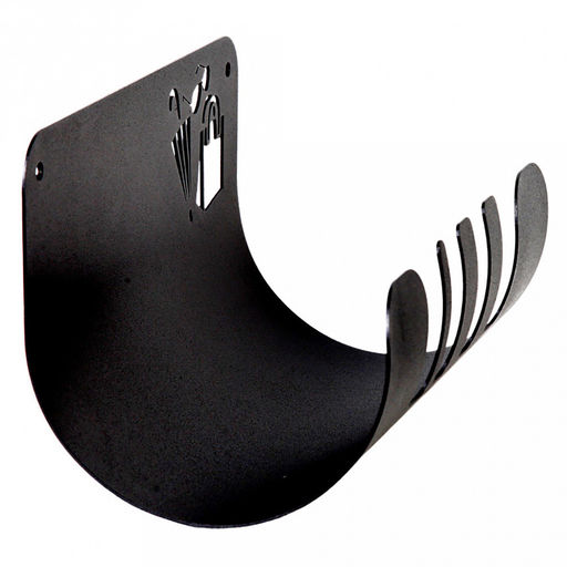 Вешалка-полка металлическая 24,8х14,3х13,8см, черный (Россия)