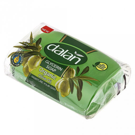 Мыло туалетное твердое Dalan Глицерин 100г, Оливковое масло (Турция)  фото 3
