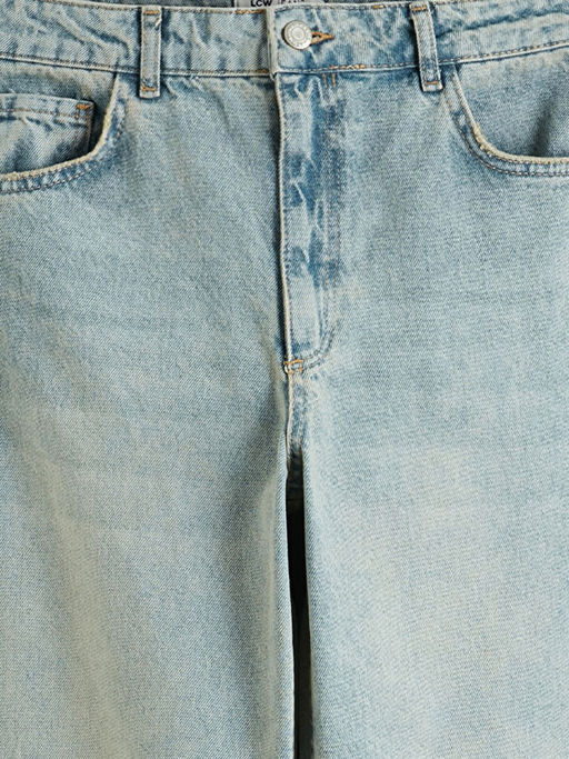 Straight Fit Kad?n Jean Pantolon