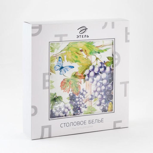 Скатерть «Этель» Provence, 220×150 +/- 3 см, 100% хлопок, саржа 190 г/м²