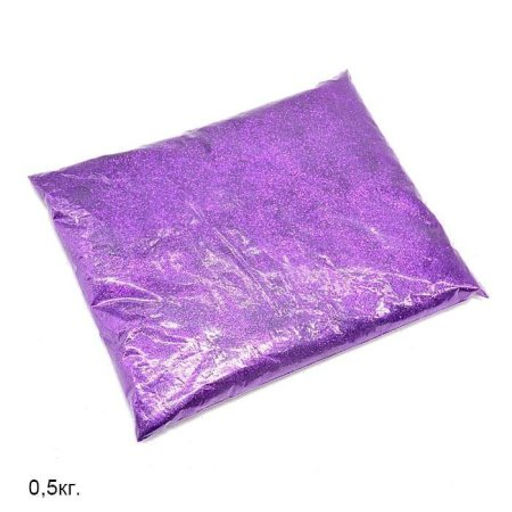 Глиттер фиолетовый / 246-1/96 /уп 1/ 500 г - Галеонтрейд фото 2
