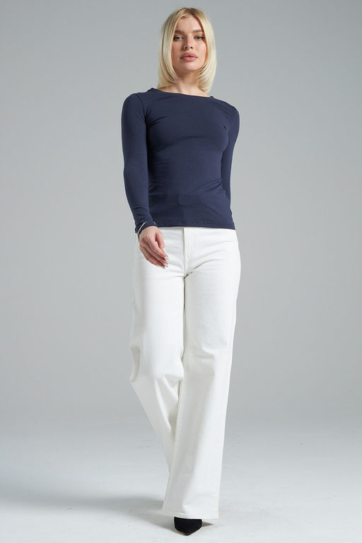 Лонгслив облегающий повседневный skims