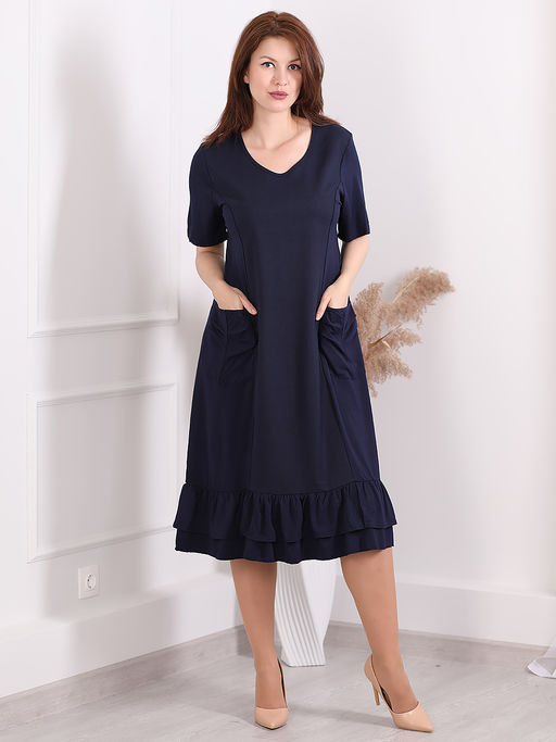 Платье летнее нарядное больших размеров - Almond фото 4