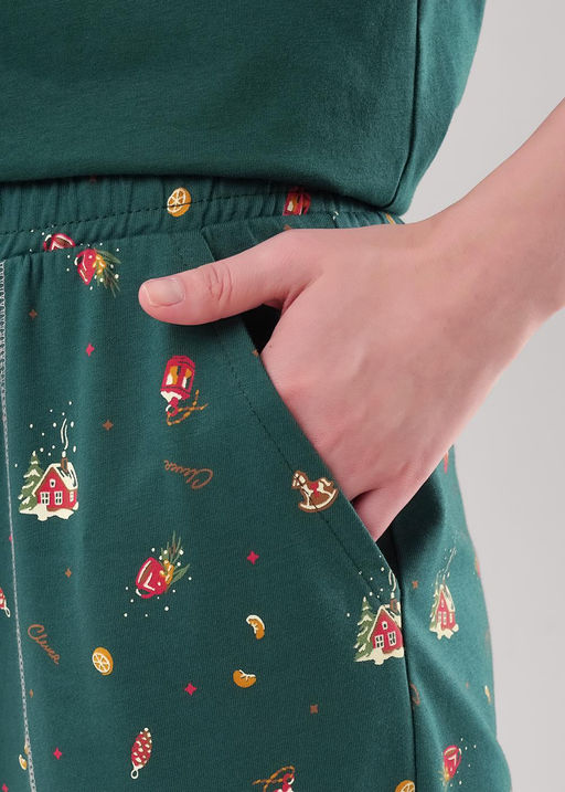 LP15-1201/1 Пижама жен. Морозко (ЧЗ)