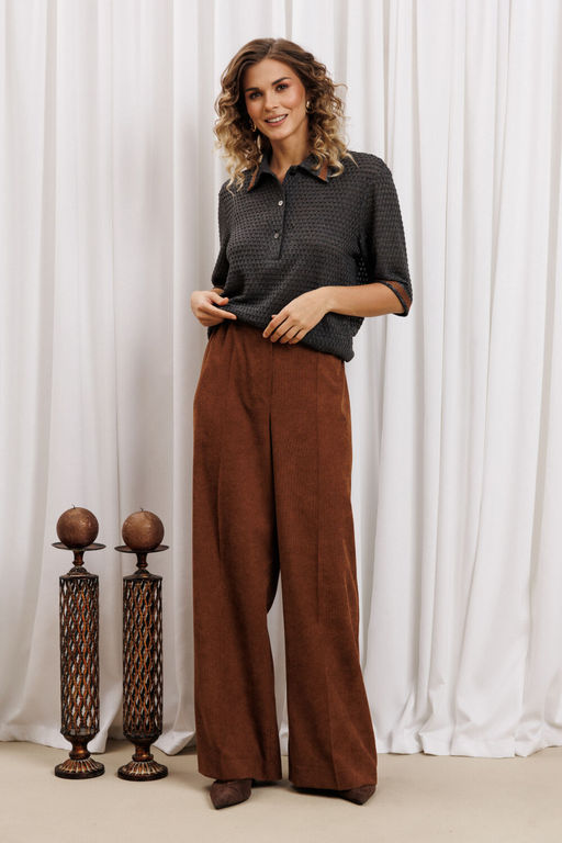 Костюм Gizart 5441 серый, коричневый