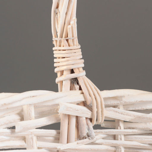 Набор корзин плетёных из 4 шт., 55×44xH17/52; 48×39xH15/46; 42×32xH13/40; 35×27xH12/35 см, ива