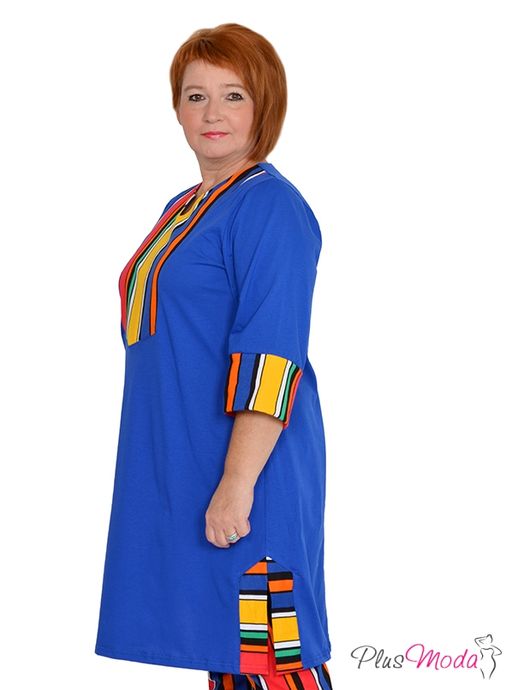 Туника Модель №1041 размеры 44-84 - Plusmoda фото 2