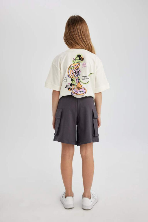 Шорты карго для девочек - Defacto фото 6