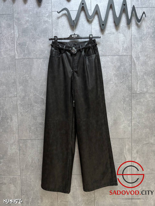 Брюки экокожа без утепления - Bruno фото 3