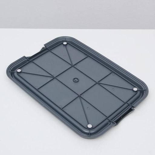 Туалет под пеленку Дайна, 49 х 36 см, серый - Пижон фото 7