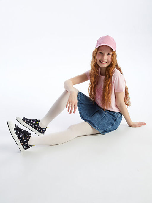 Basic K?z ?ocuk ?nce K?lotlu ?orap 2li - Waikiki фото 3