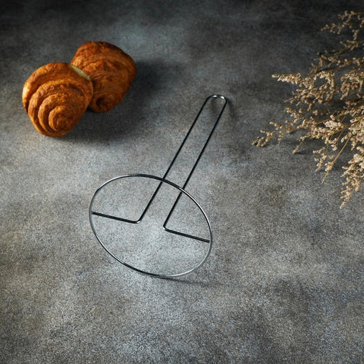 Держатель для бумажных полотенец настольный Доляна, 13.5×13.5×28 см, хромированный