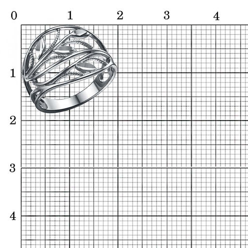 КОЛЬЦО 24015220-5 - Красная пресня фото 2