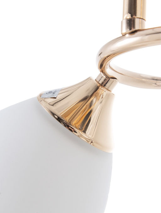 Люстра 13210/3, 3хE27, 40Вт, белый/золото