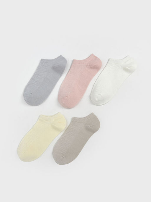 Kad?n D?z Sneaker ?orap 5li