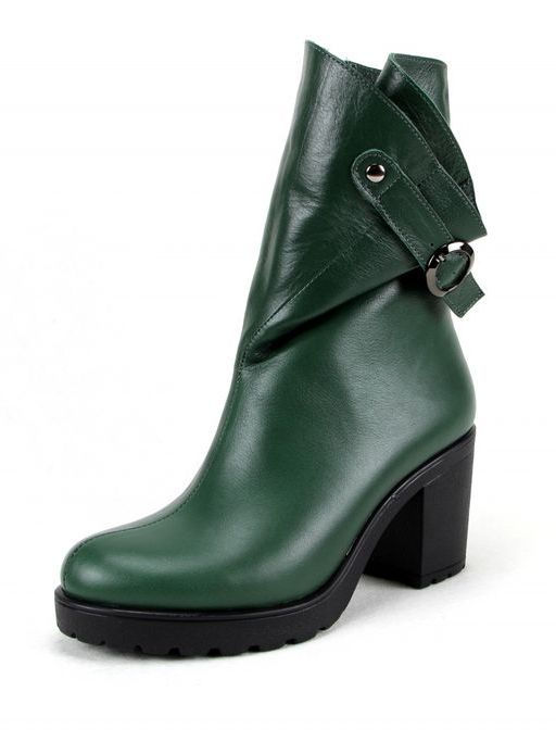Полусапоги EDART 642.620.green/мех