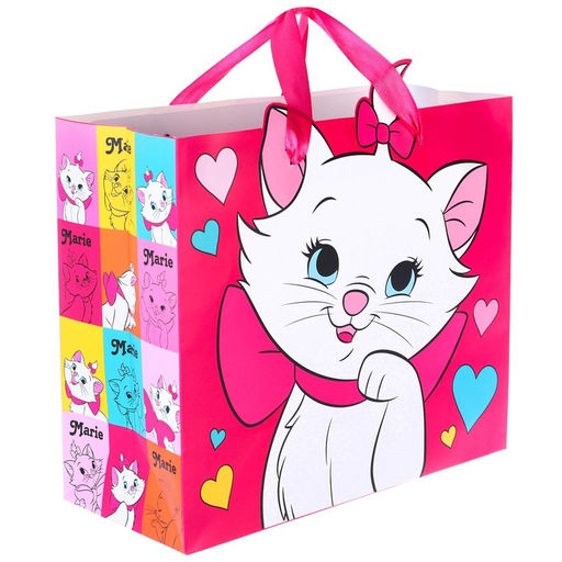 Пакет подарочный, 23×27×11.5 см, упаковка, Коты Аристократы