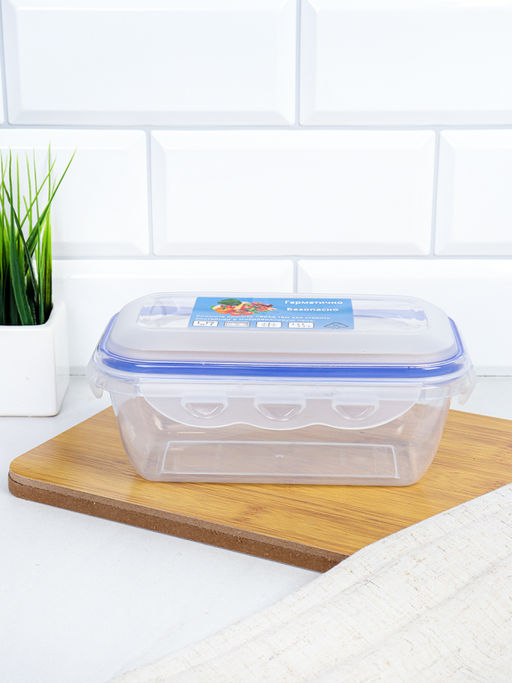 Контейнер прямоугольный 800 мл / CP1021B /уп 12/ 751824 ДОП СКИДКА НА КОРОБ 2% - ГалеонТрейд фото 2