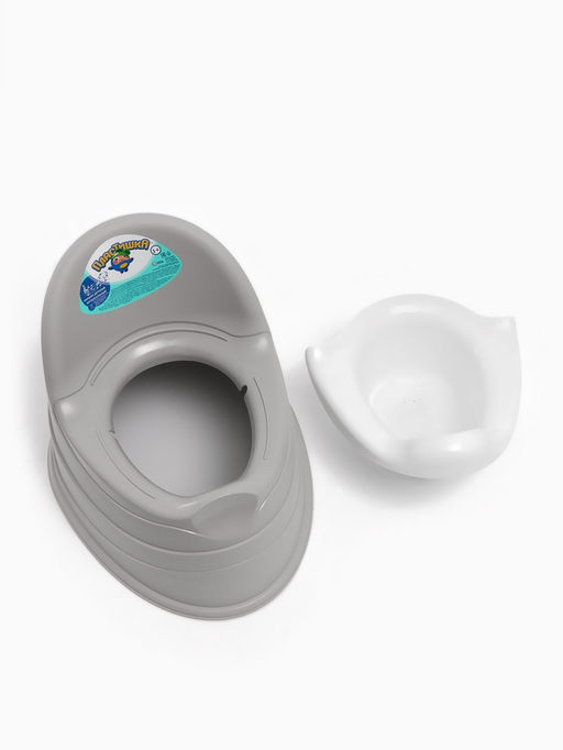 Горшок детский музыкальный, Серый