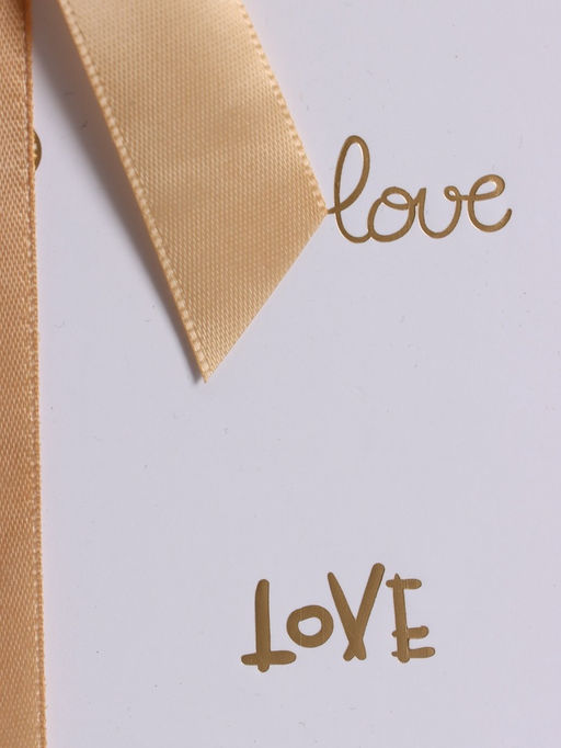 Набор подарочных коробок 3 в 1, прямоугольные, белый с золотыми сердечками, 23×16×9.5; 21×14×8; 19×12×6.5 см