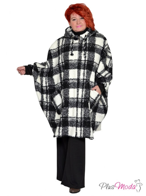 Пальто Модель №1772 размеры 44-84 - Plusmoda фото 2