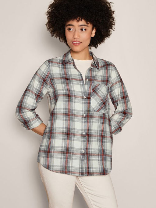 Женская фланелевая рубашка ESMARA  фото 8