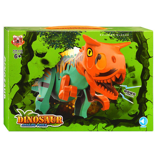 Динозавр на батарейках, в коробке