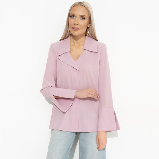 Блуза без застёжки Амбассадор стиля (pink) - Charutti фото 4