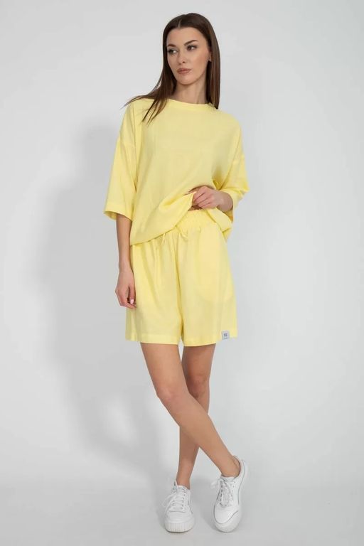 Льняные шорты 4074