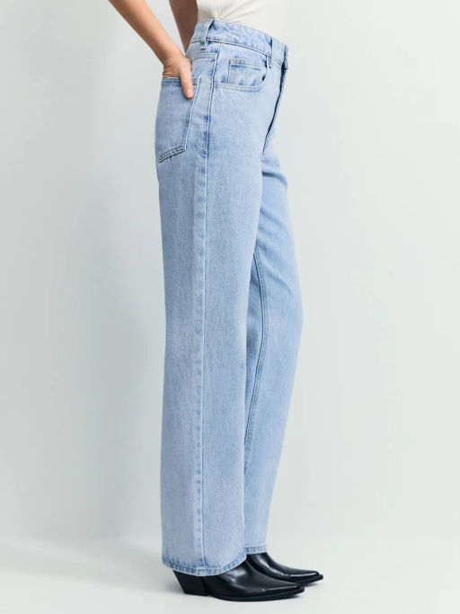 Джинсы straight с высокой посадкой / Zarina  фото 3