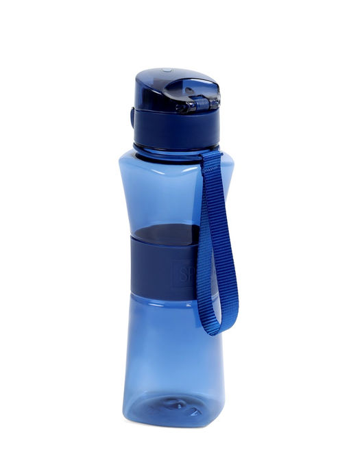 Бутылка для воды, 550 мл, 23.5×6.7 см, синяя