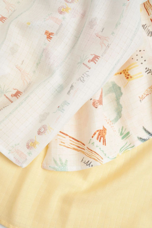mothercare / Пеленки муслиновые 3 шт. 60 x 60 см фото 5