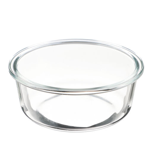 Контейнер для продуктов на защелках 600мл. круглый VETTA жаропрочное стекло арт. 825-013