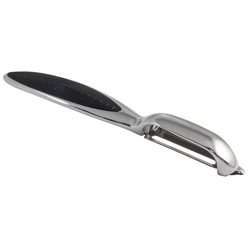 Овощечистка MODERNO с вертикальным лезвием, прорезиненная ручка, Mallony арт.984044  фото 3