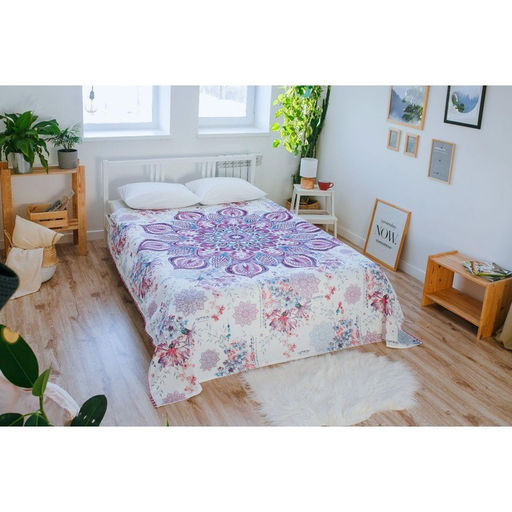 Покрывало Этель Мандала, 200*215 см, хлопок  фото 8